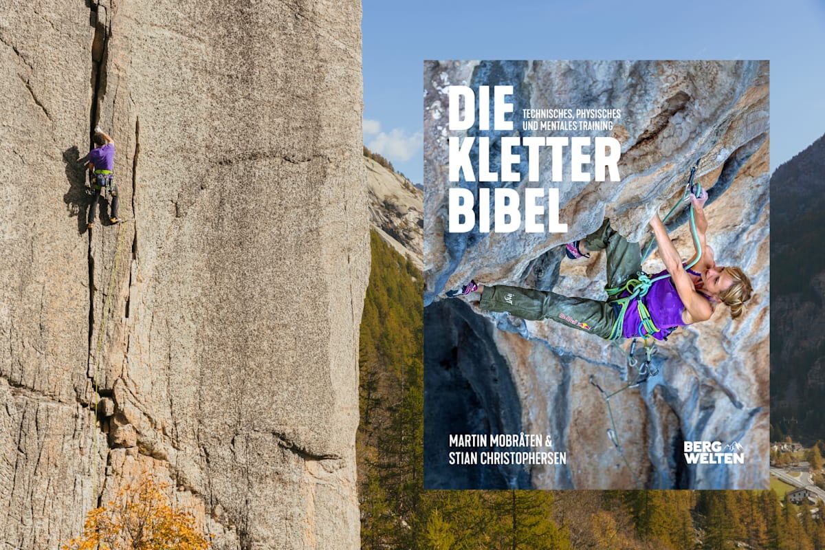 Bergwelten Redakteure Daniel Kubera (links) und Martin Foszczynski beim „Eisklettern auf dem Mount Everest"