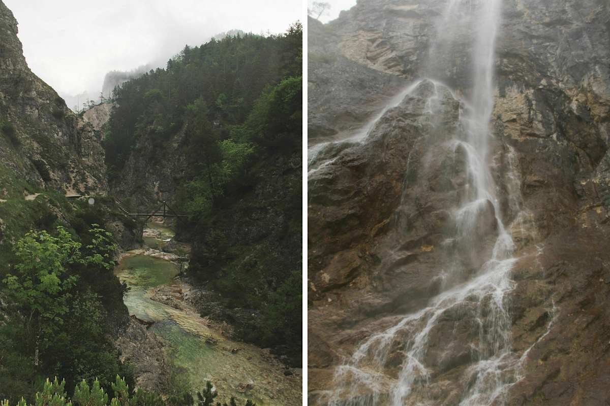 Wasserfälle in den Ötschergräben