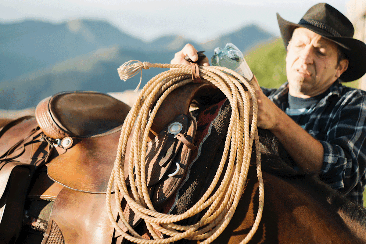 Cowboy Klaus kommt aus dem Schwabenland