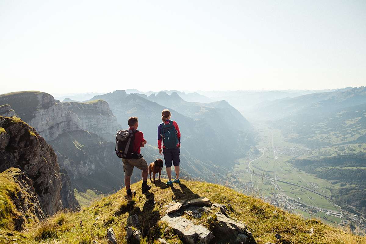 Blick vom Churfirsten – eine schöne Wanderung für Hund und Mensch