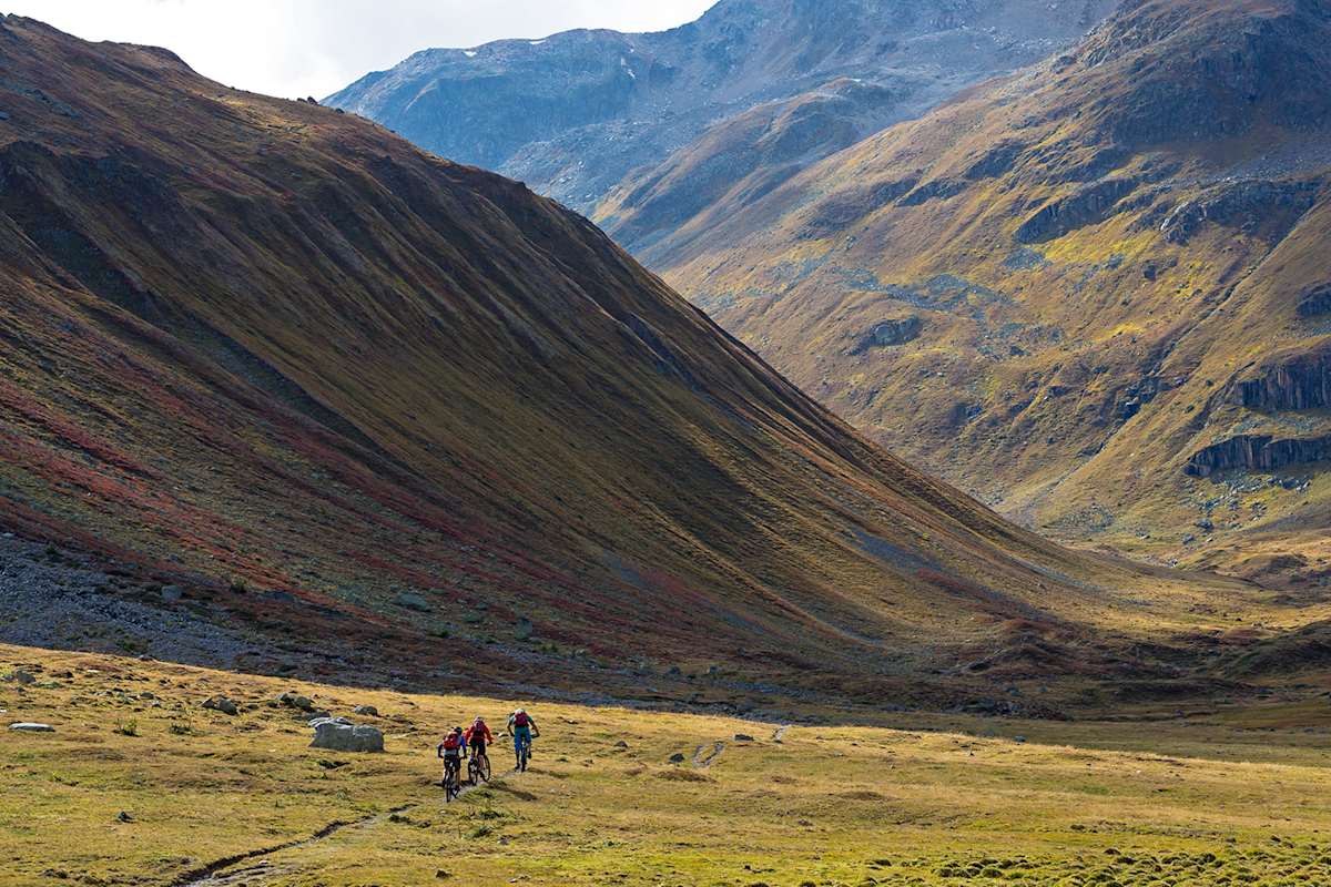 Mountainbike Engadin Schweiz