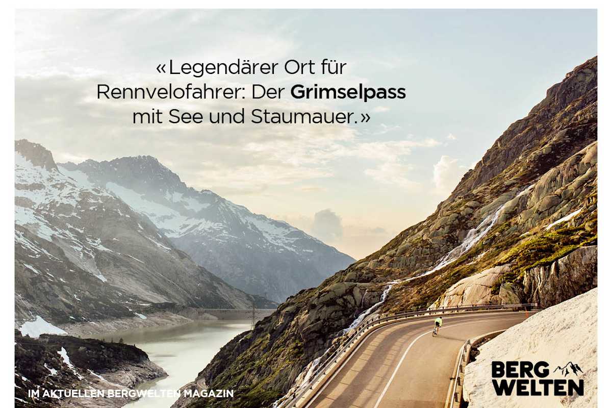 Mit dem Rennvelo im Wallis unterwegs: In der neuen Bergwelten Schweiz!