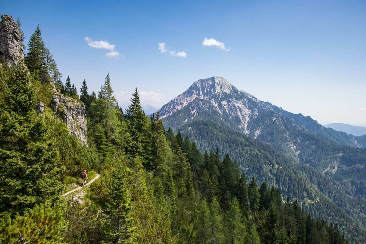 Am Weg von Kranjska Gora zum Baumgartnerhof