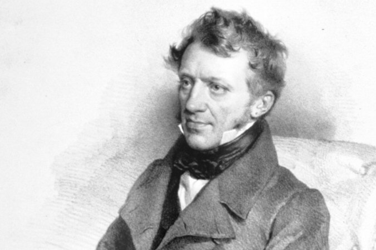 Der österreichische Schriftsteller und Dramatiker Franz Grillparzer