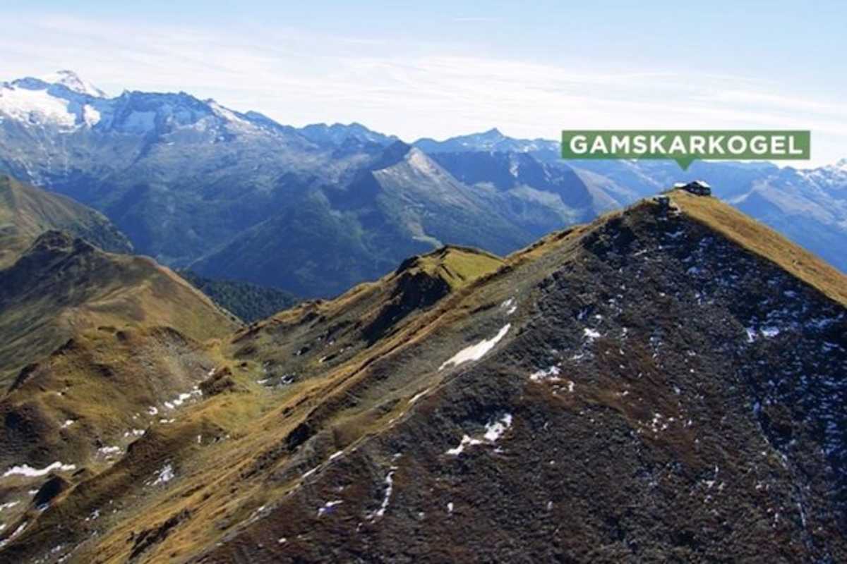 Der Gamskarkogel mit seiner Hütte