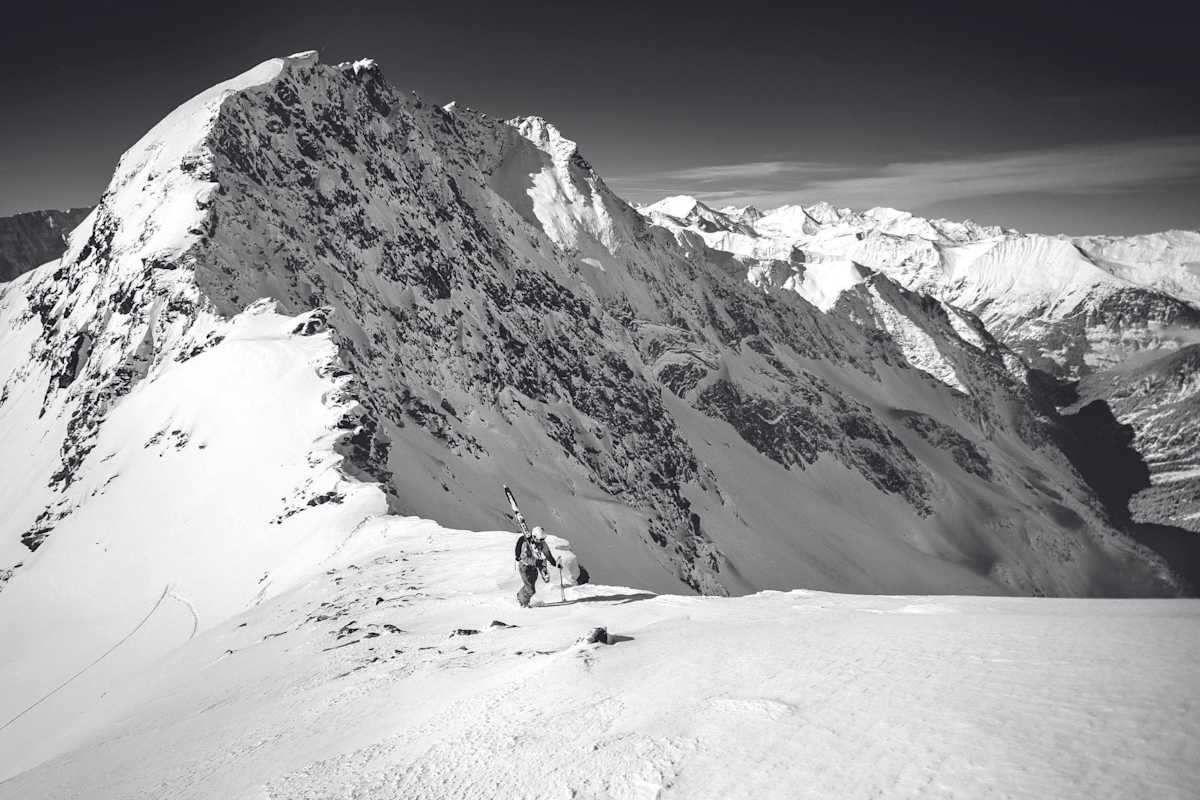 Blick auf den mächtigen Salesenkopf