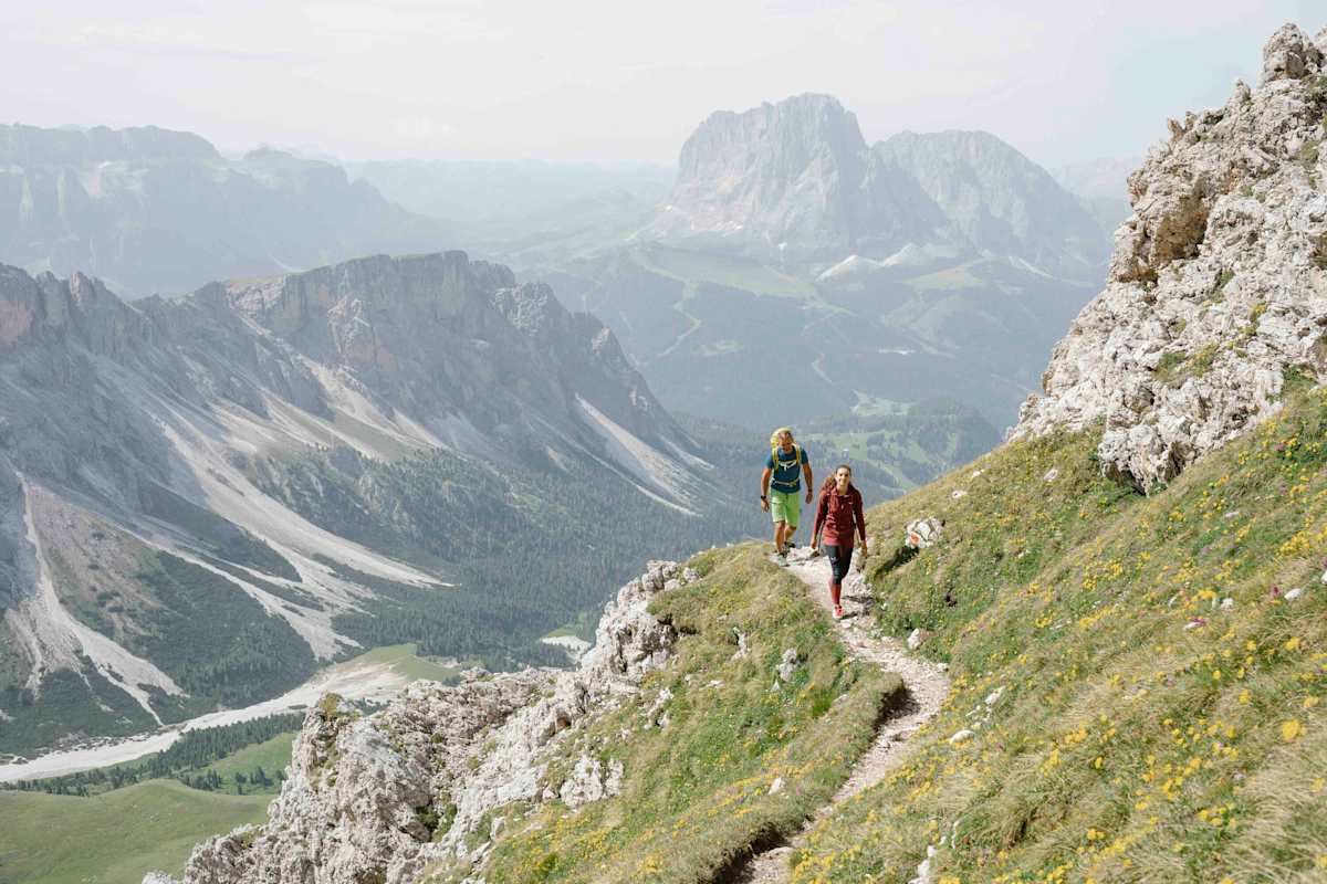 In der Geislergruppe darf man sich auf lange, weitgehend einsame Touren freuen.