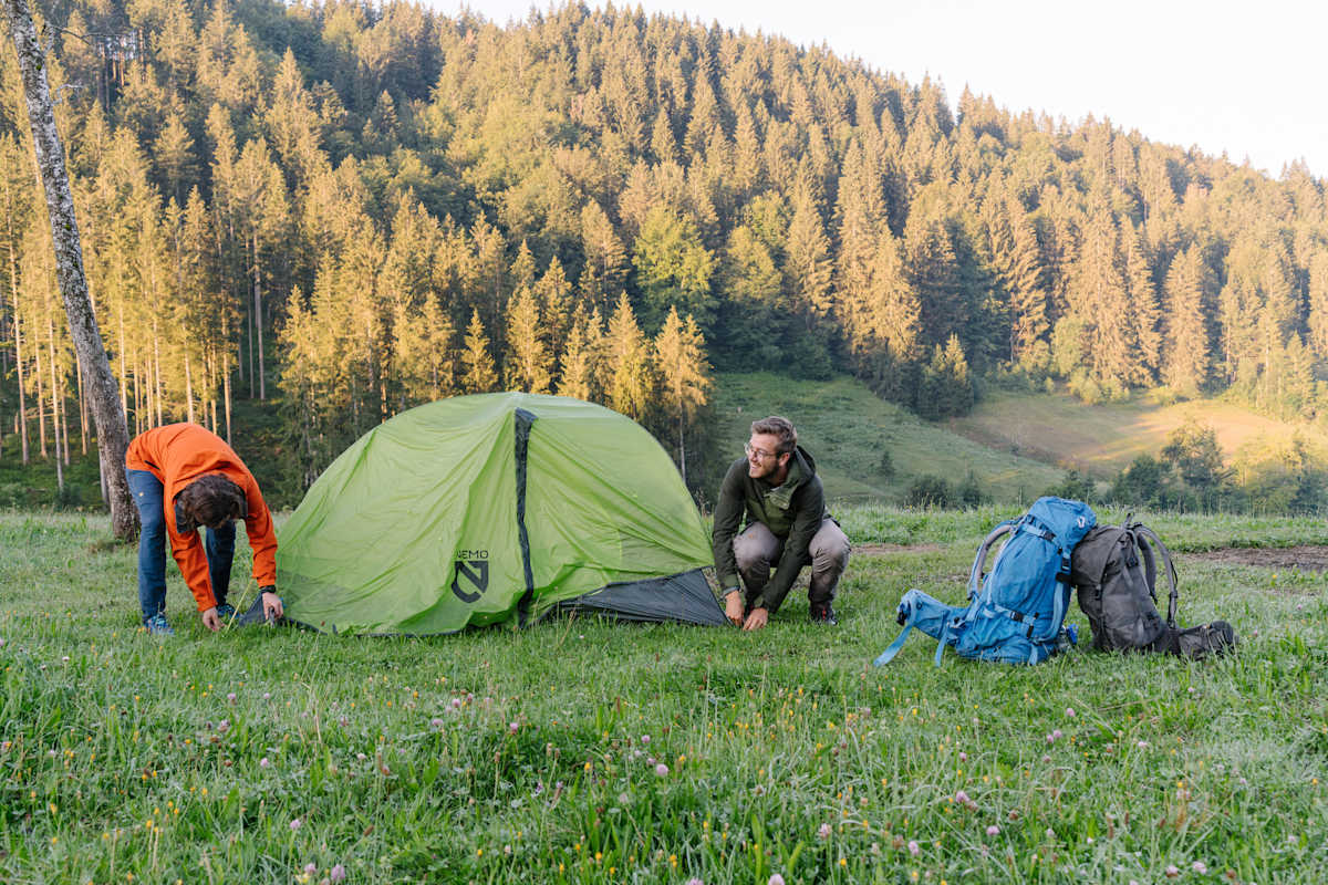 Wildzelten und Wildcampen in Deutschland legal oder illegal