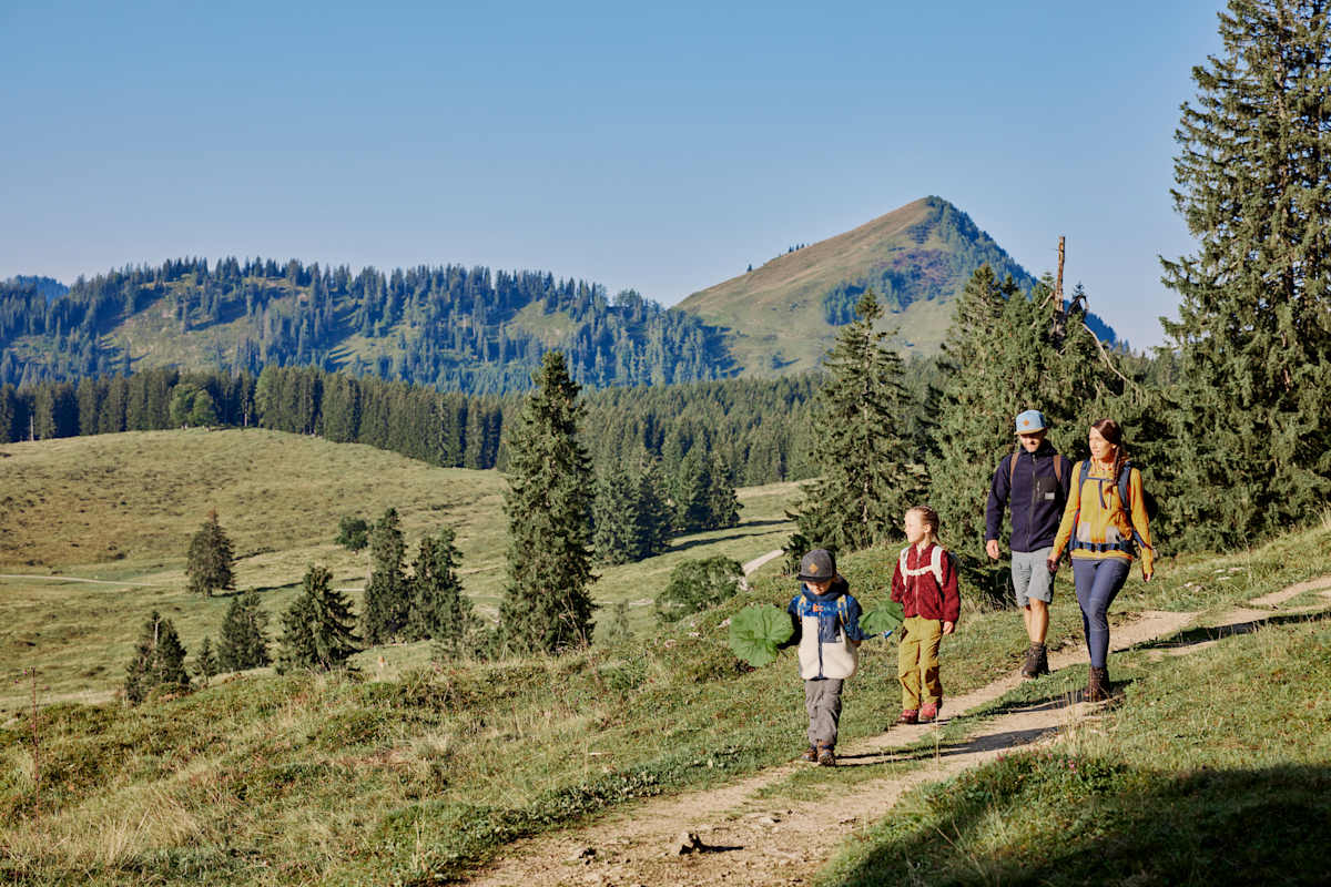 Wandern mit kleinen Kindern Kindergarten