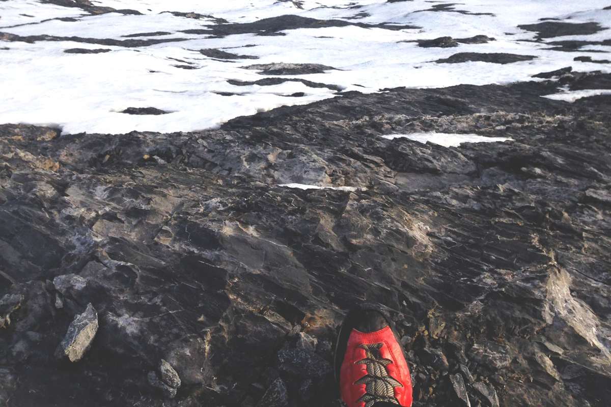 1.800 m Nordwand können entweder ganz viele oder bloß ein einziger Schritt