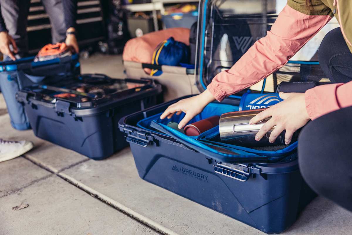 Gut sortiert ist halb gewonnen: In den Alpaca Gear Boxen finden alle Dinge ihren Platz.