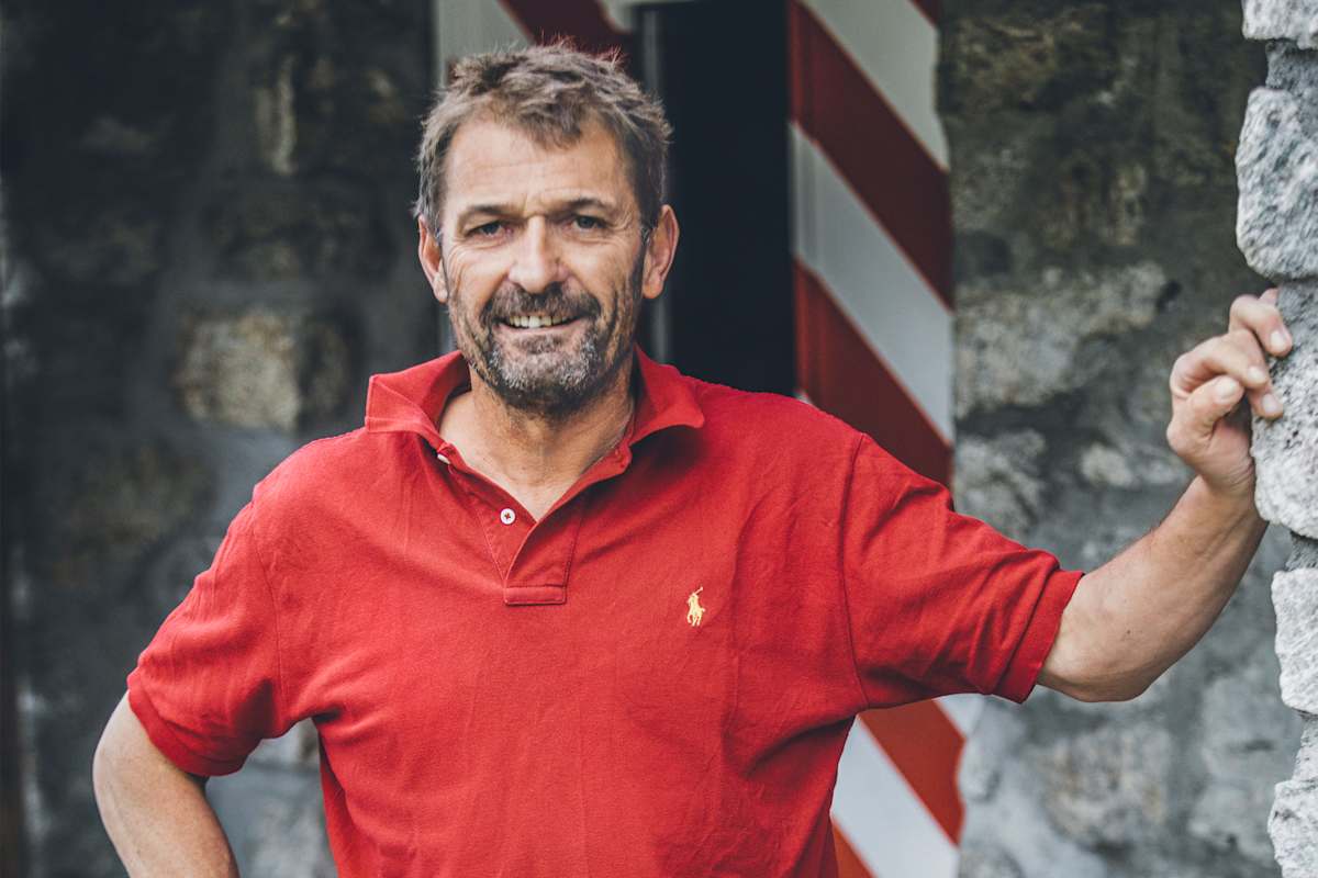 Toni, der Wirt der Terrihütte.