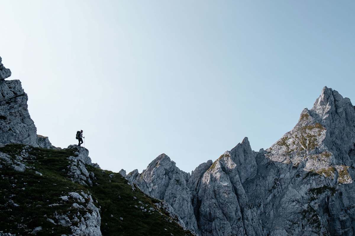 Grimming-Überschreitung in der Steiermark über den Südostgrat