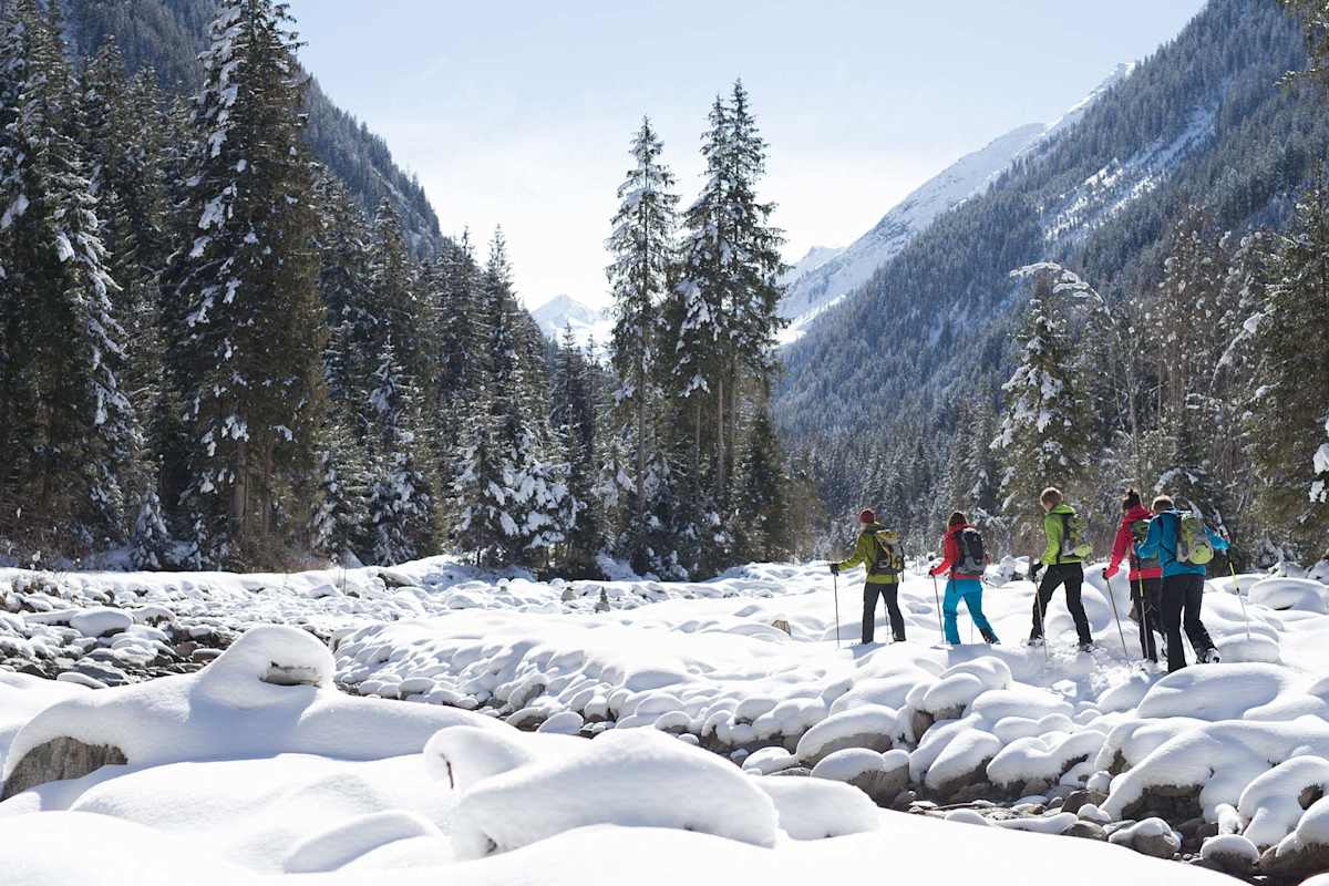 Schneeschuhwandern im Untersulzbachtal