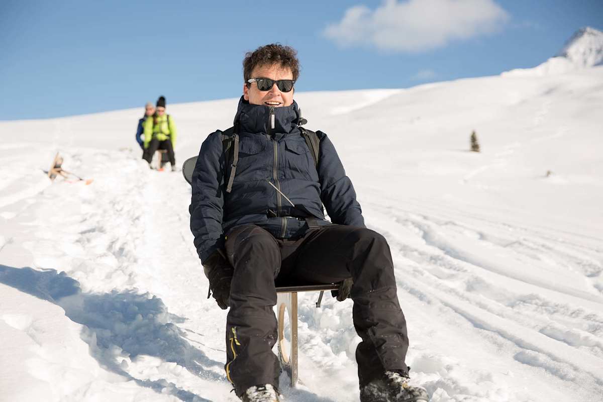 Der Böckl ein besonderes Sportgerät.