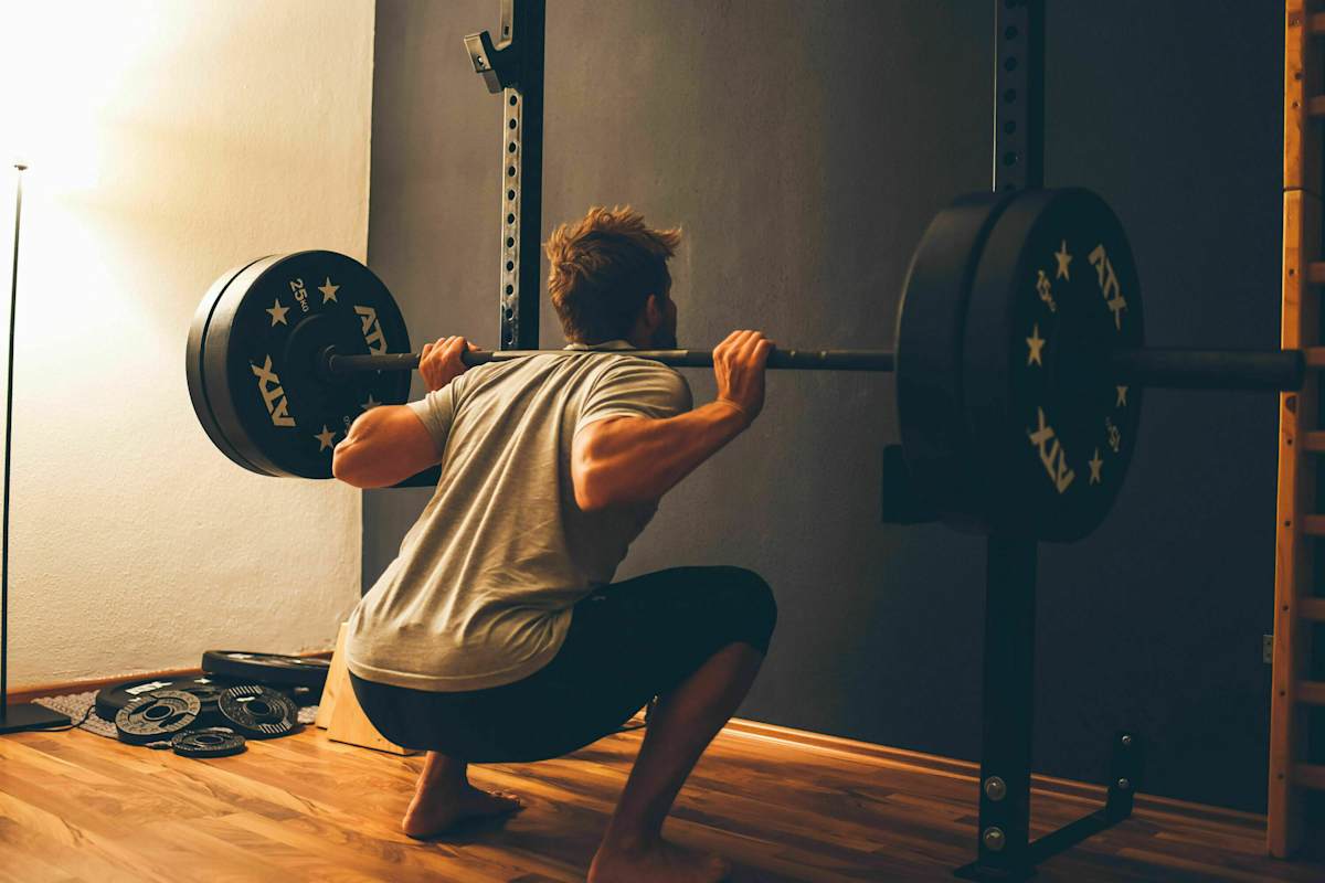 Kraftaufbau: Hanteltraining