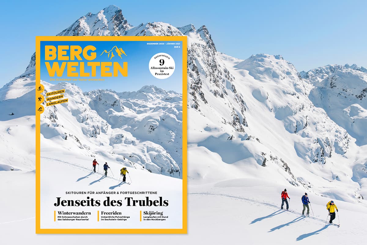 Bergwelten Magazin, Ausgabe Dezember 2020/Jänner 2021