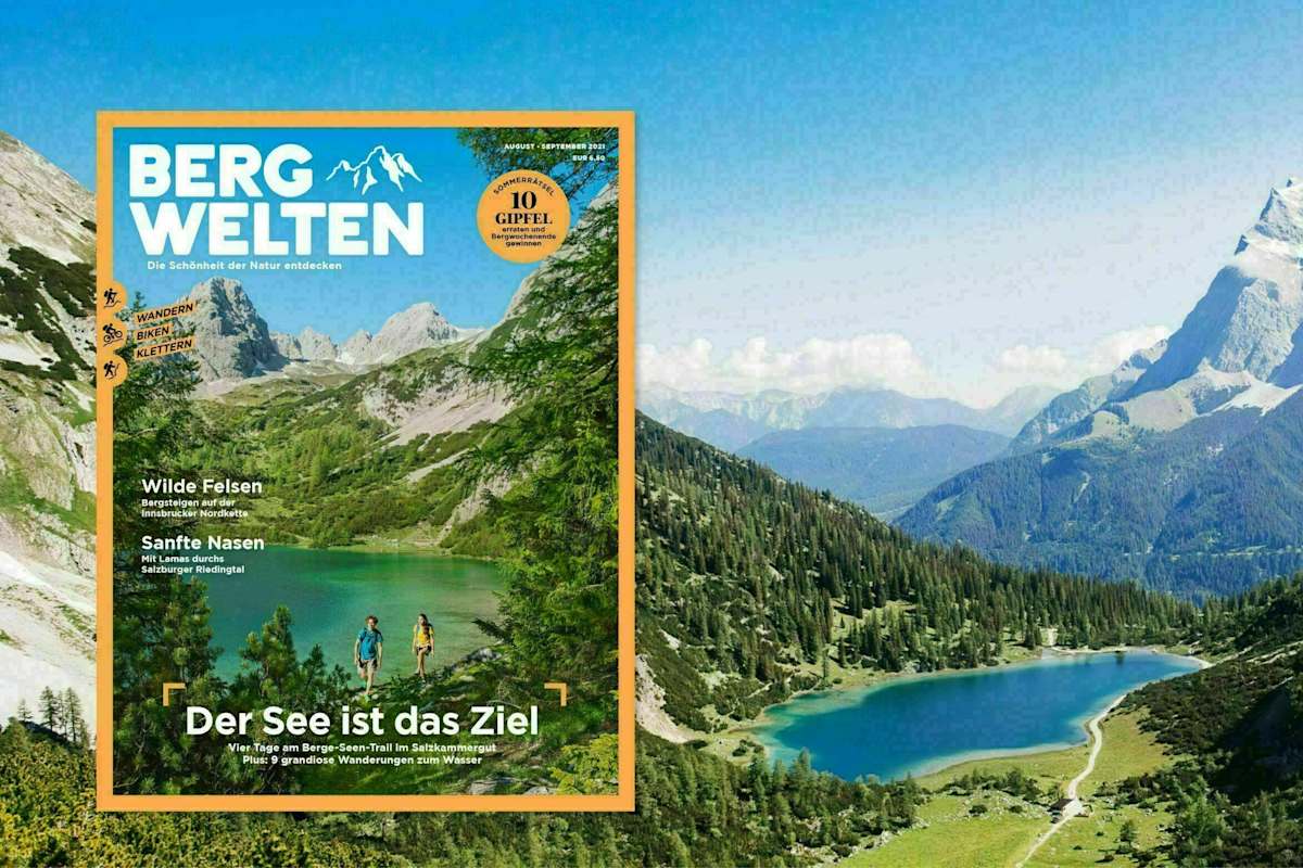 Das neue Bergwelten Magazin August/September 2021