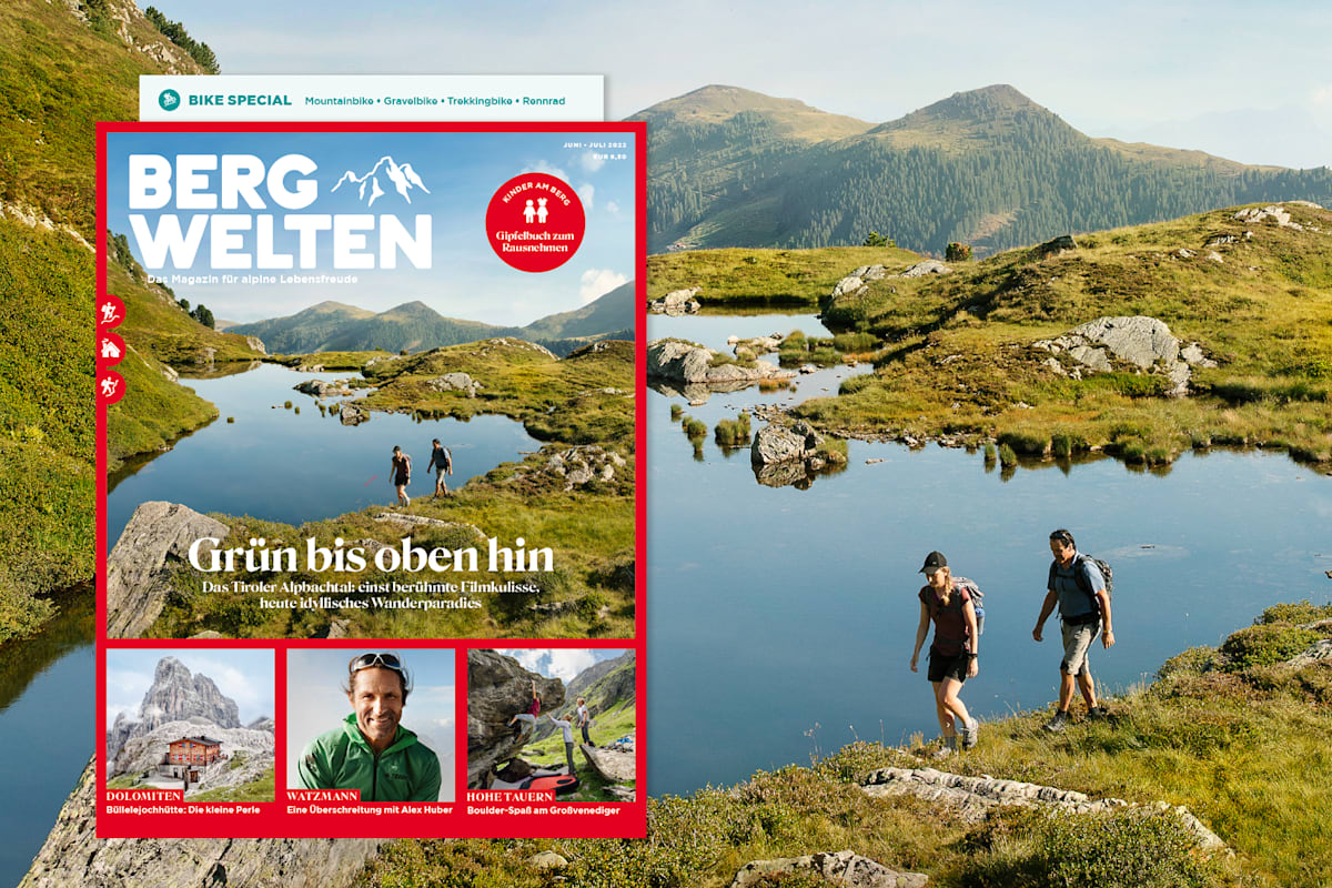 Das neue Bergwelten Magazin (Juni/ Juli 2022)