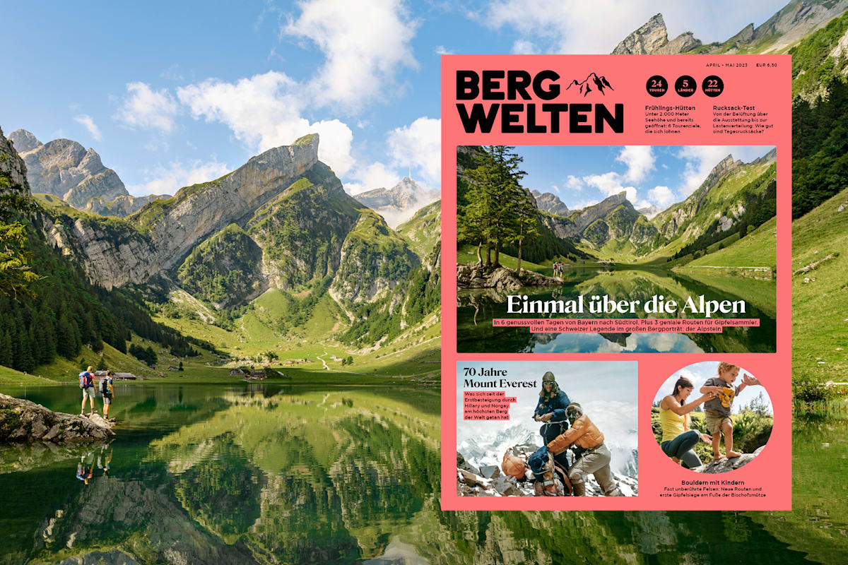 Bergwelten-Magazin April/Mai 2023