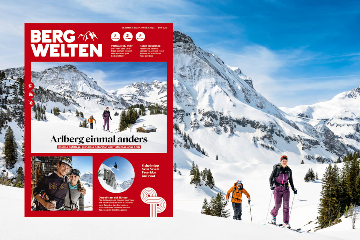 Die neue Bergwelten-Ausgabe (Dezember 2022/Jänner 2023)