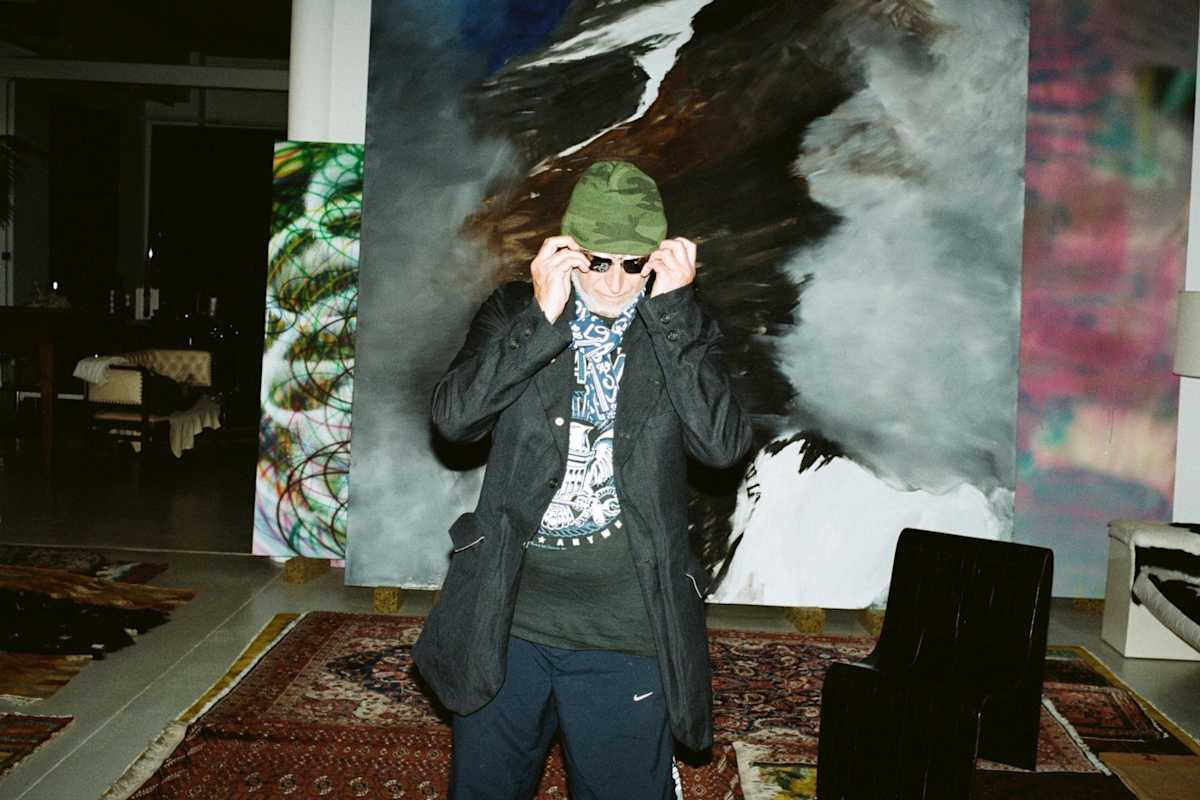 Maler Herbert Brandl.