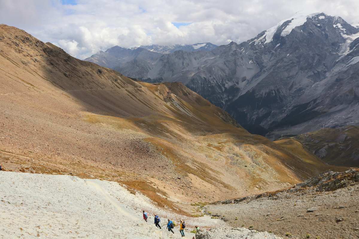 Der Goldseeweg und der Ortler