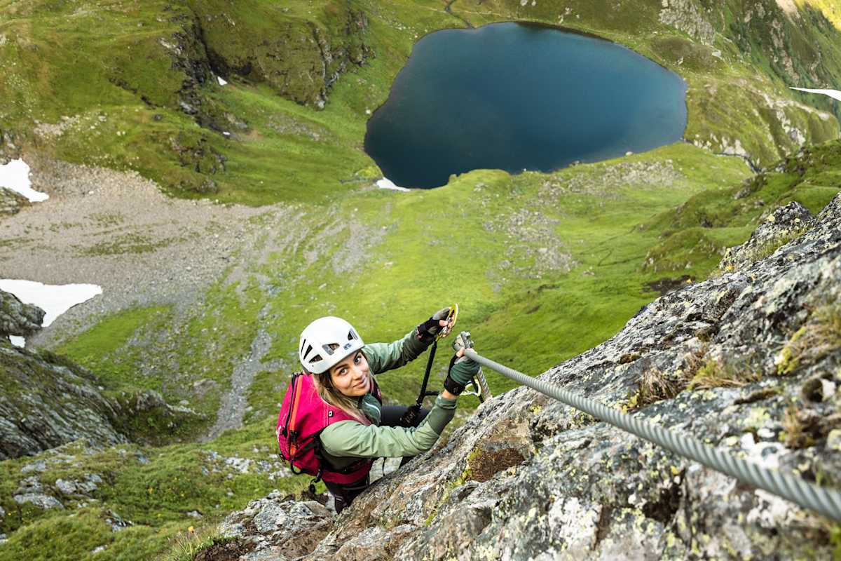 Hochjoch-Klettersteig, Klettersteige an Seen