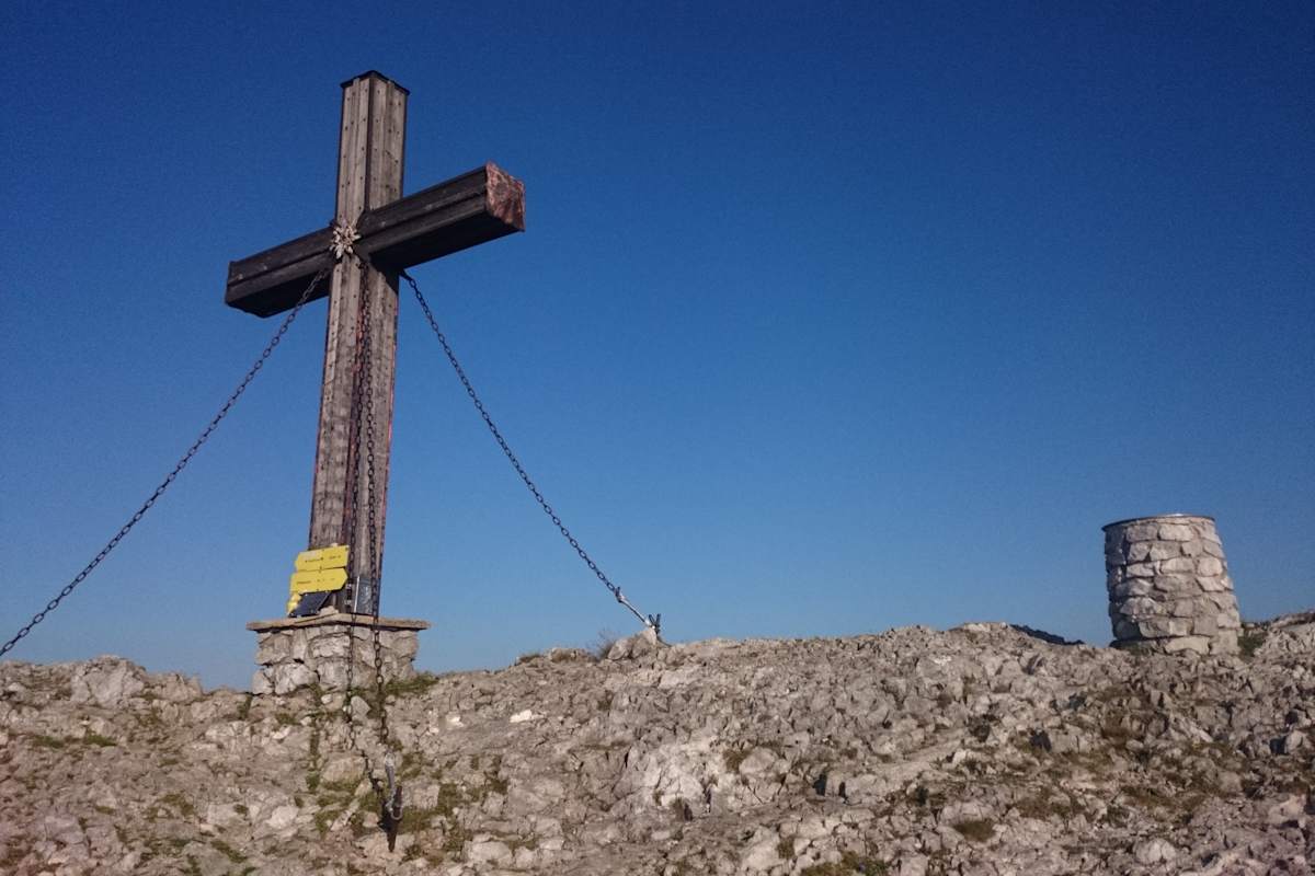 Gipfelkreuz auf der Hohen Veitsch