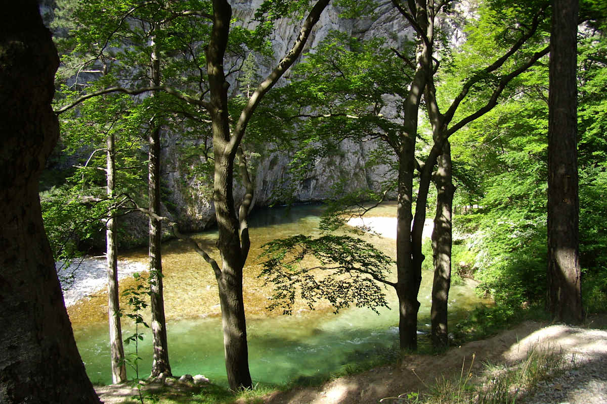 Das Höllental zwischen Kaiserbrunn und Reichenau