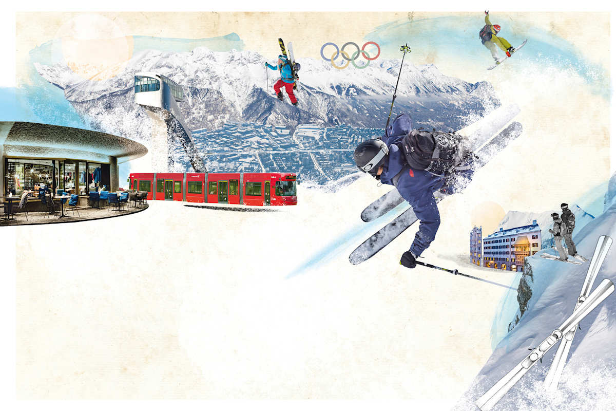 Illustration Bergwelten Mein Wochenende