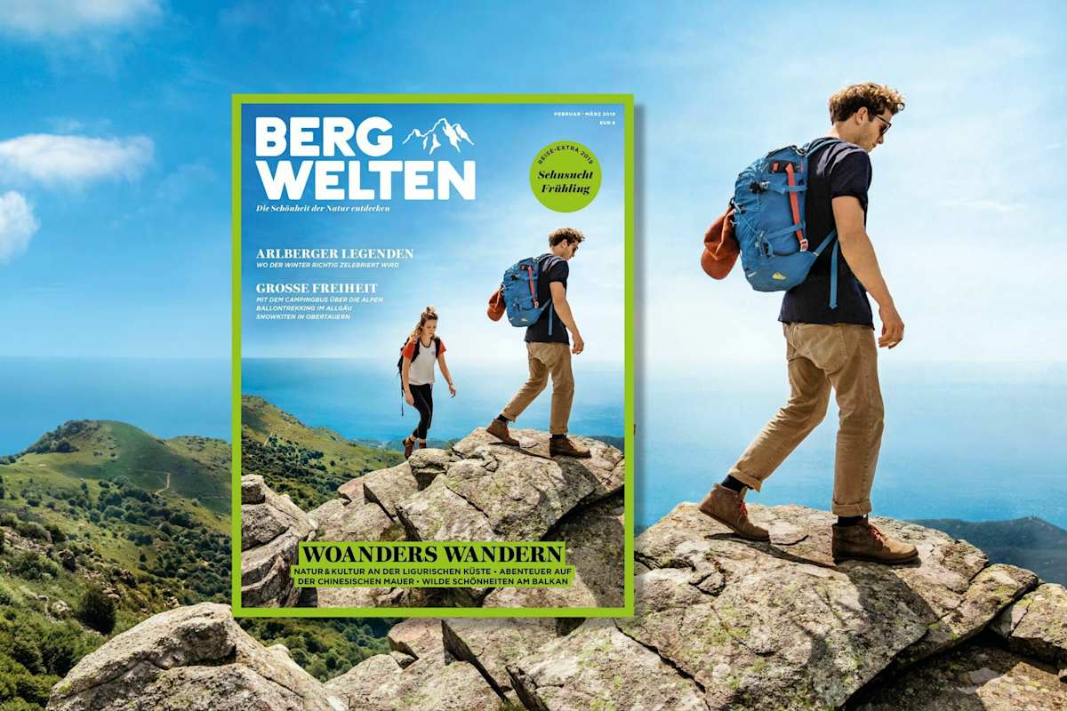 Das neue Bergwelten-Magazin (Februar/März 2019) 