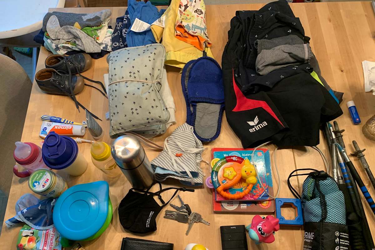 Das hatten wir bei unserer zweitägigen Wanderung mit