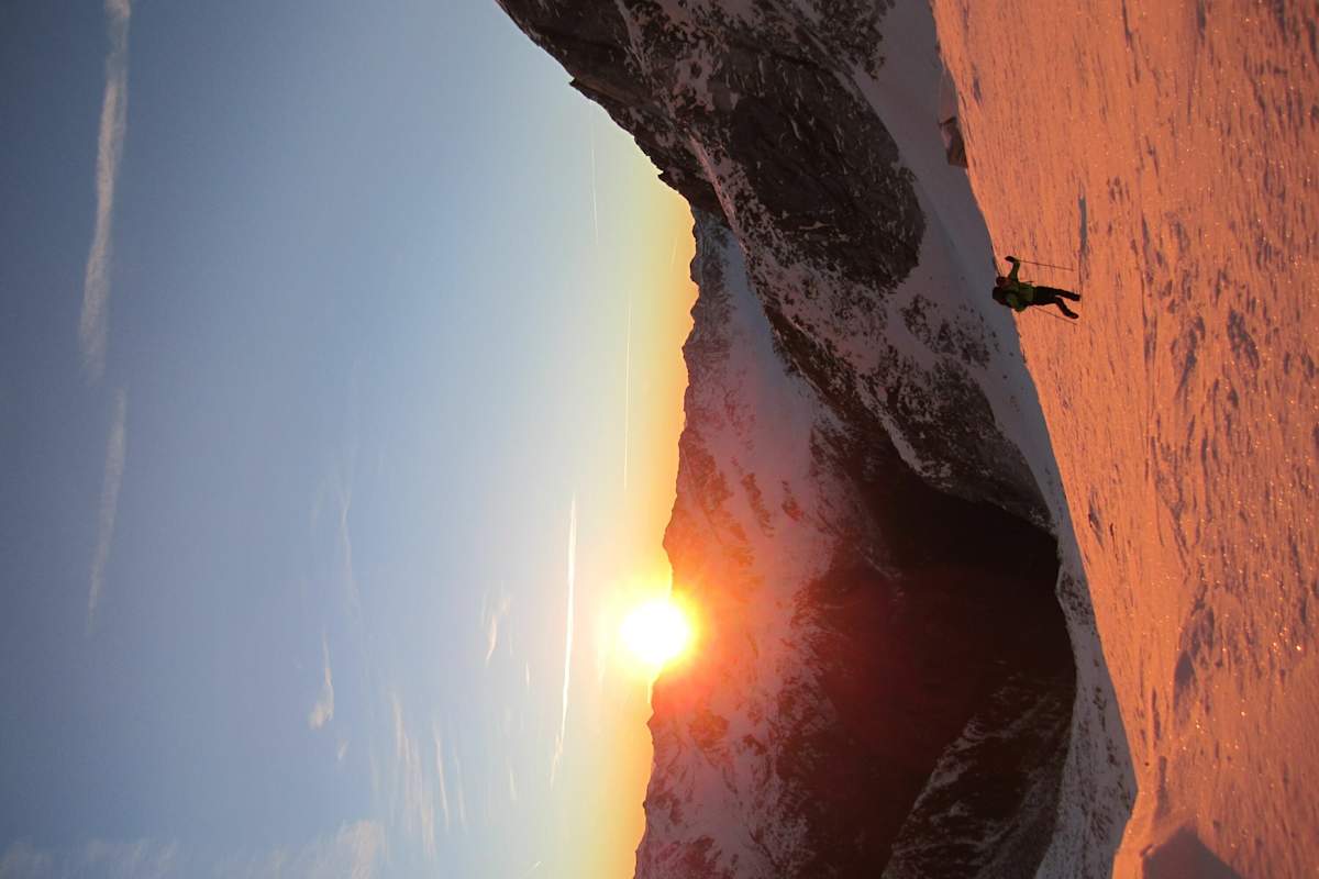 Simon Messner auf Hochtour