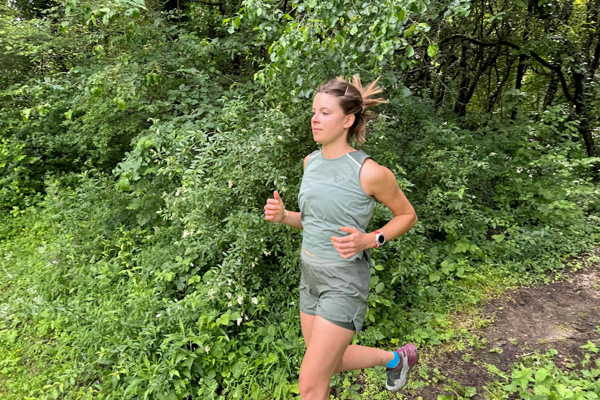 Vorbereitung auf ein Trailunning-Rennen Pulsuhr