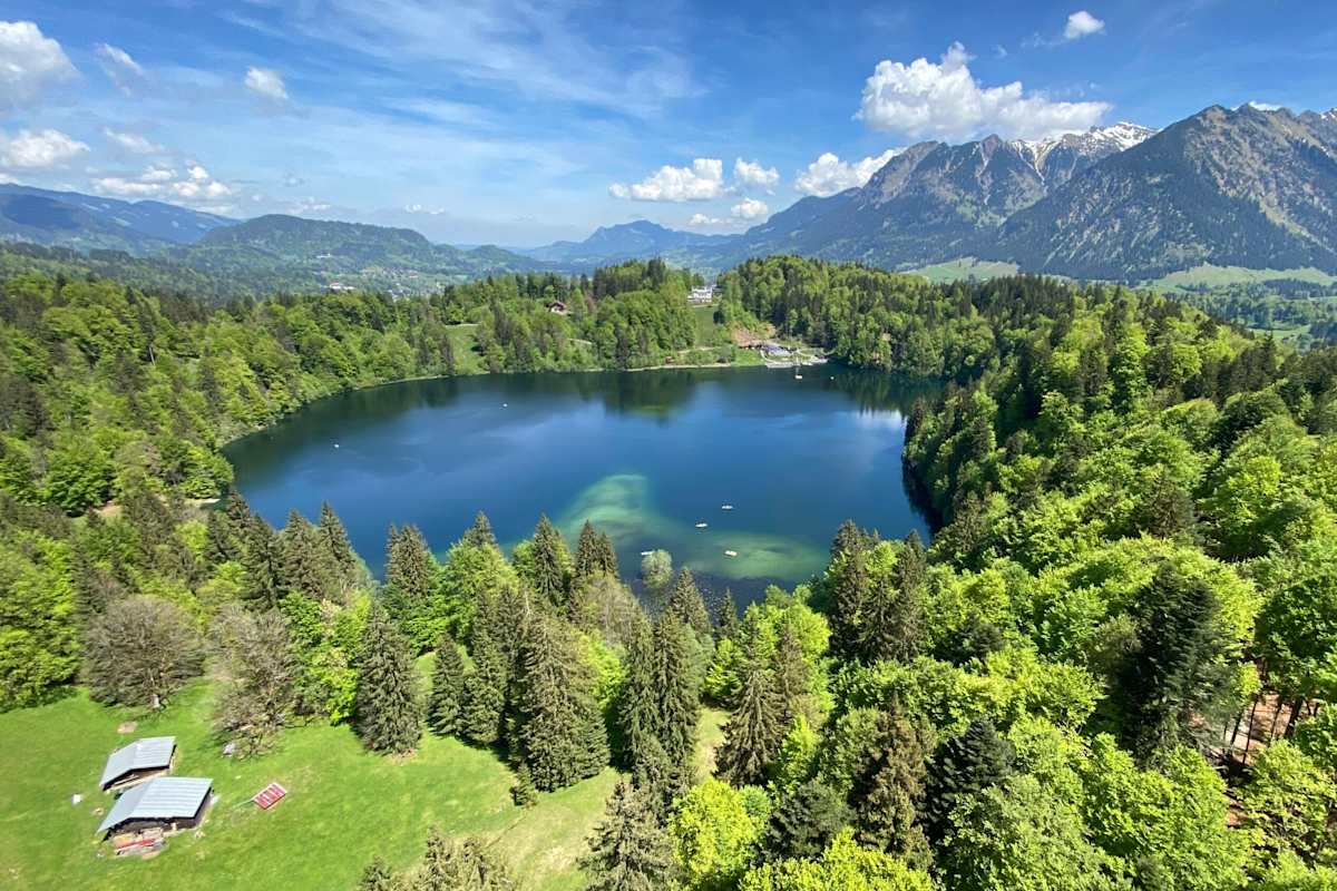 Der Freibergsee im Allgäu