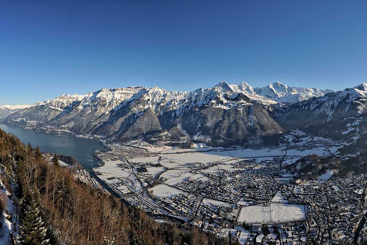 Interlaken zwischen Thunersee und Brienzersee