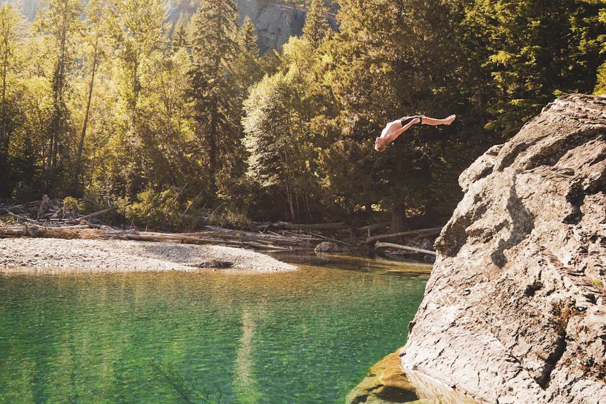 Der Sprung ins kühle Nass - und worauf man dabei achten muss