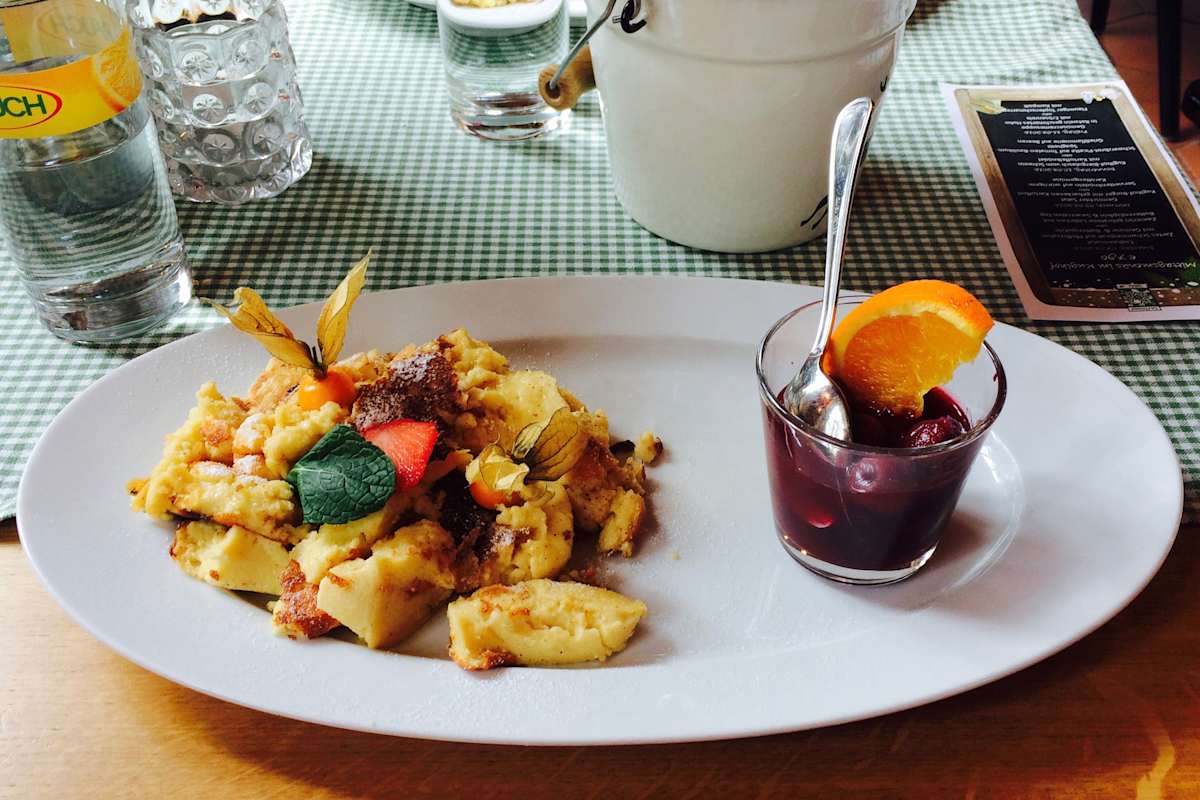 Der Kaiserschmarrn vom Gasthaus Kuglhof in Salzburg