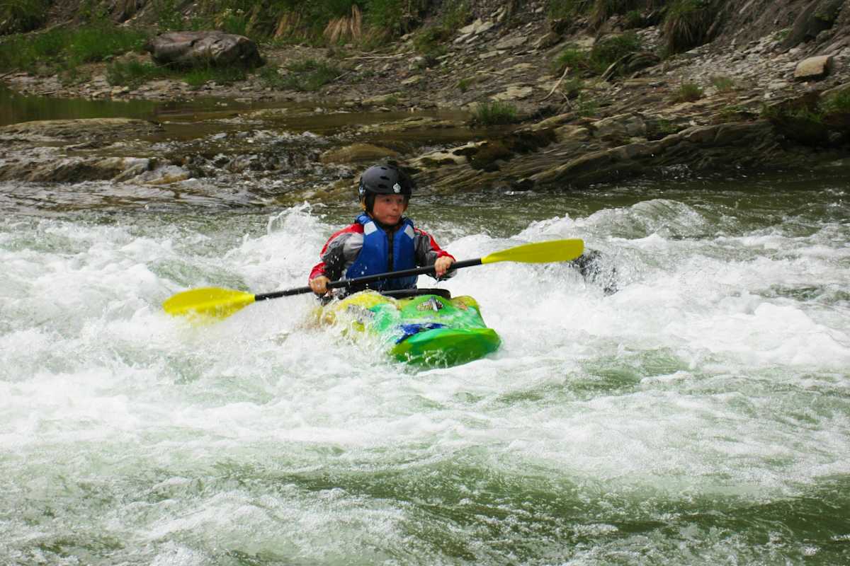 Kajaken mit Kindern