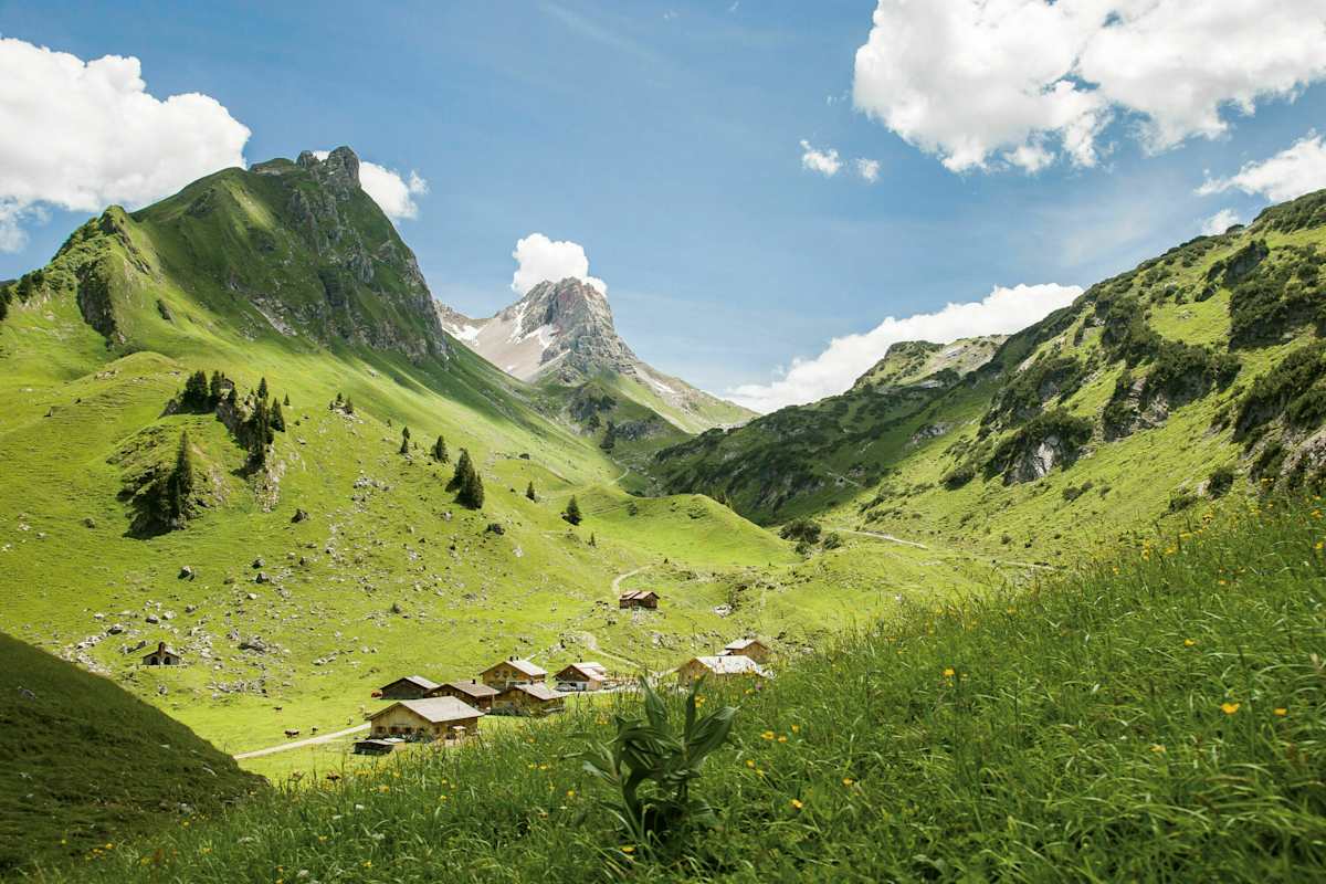 Alpe Laguz im Großen Walsertal