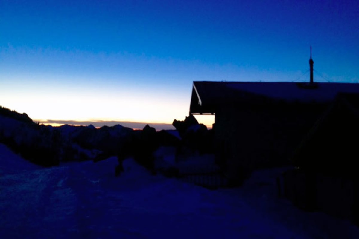Skitour: Kampenwand in Bayern