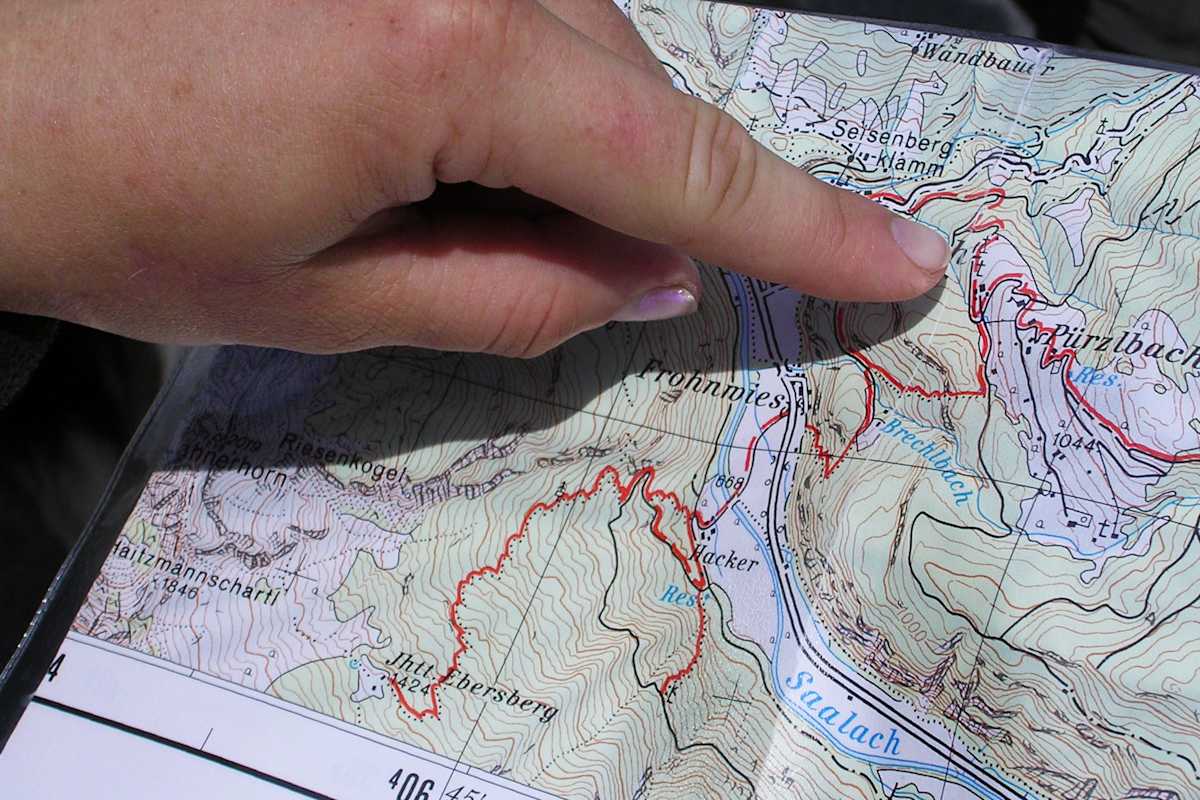 Ausbildung zum Wanderführer: Kartenlesen