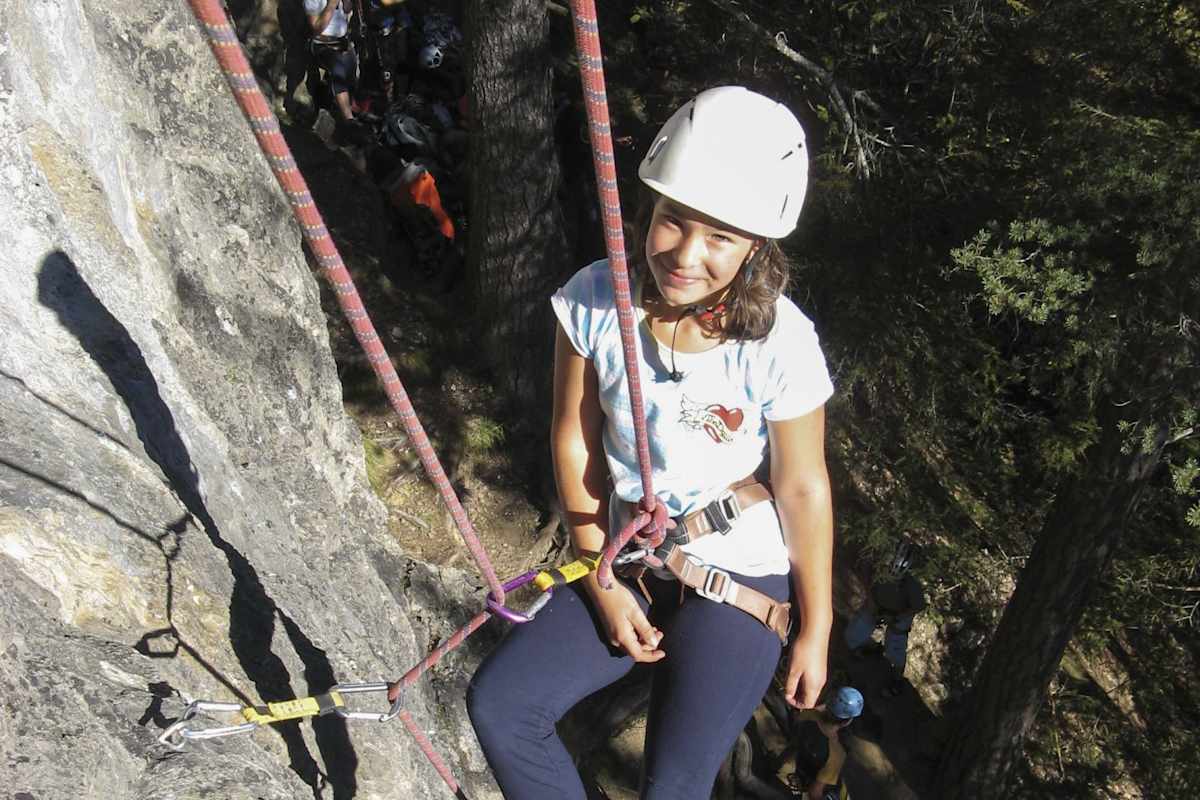 Im Familienklettergarten Putzen bei Imst