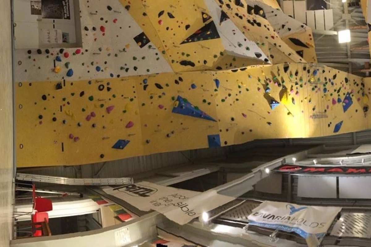 Die DAV-Kletterhalle Pfalz Rock