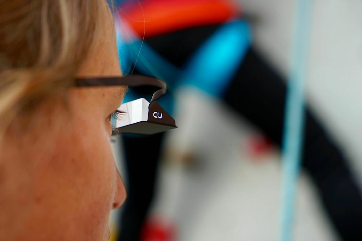 Klettern in der Halle: Sicherungsbrille