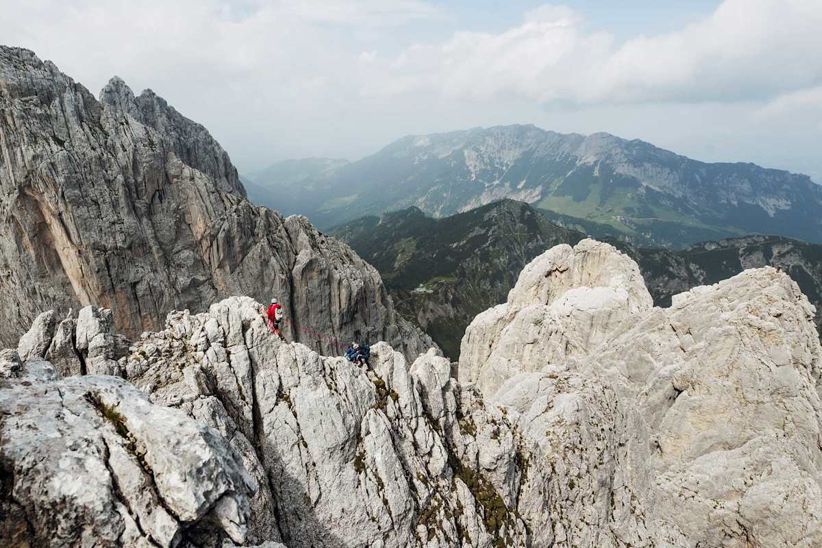 Wilder Kaiser Nordgrat zur Hinteren Goinger Halt