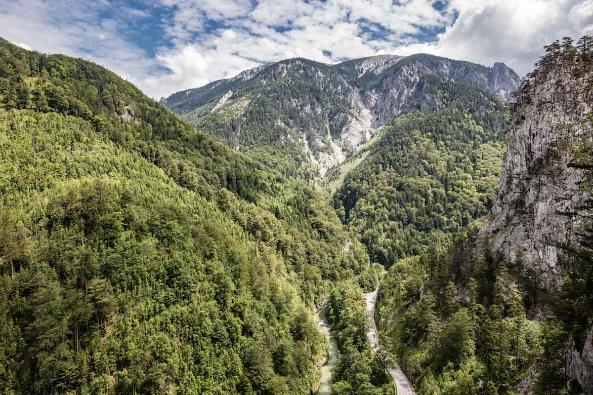 Atemberaubendes Bergpanorama.