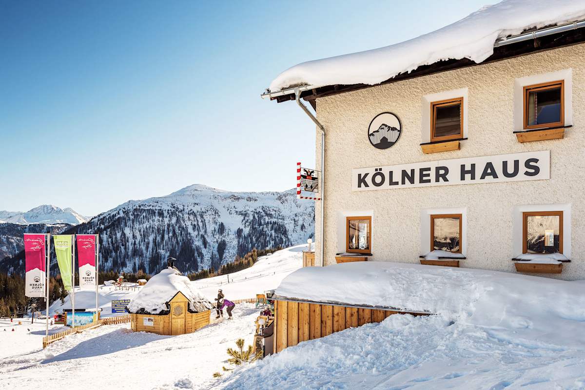 Kölner Haus in der Samnaungruppe in Tirol