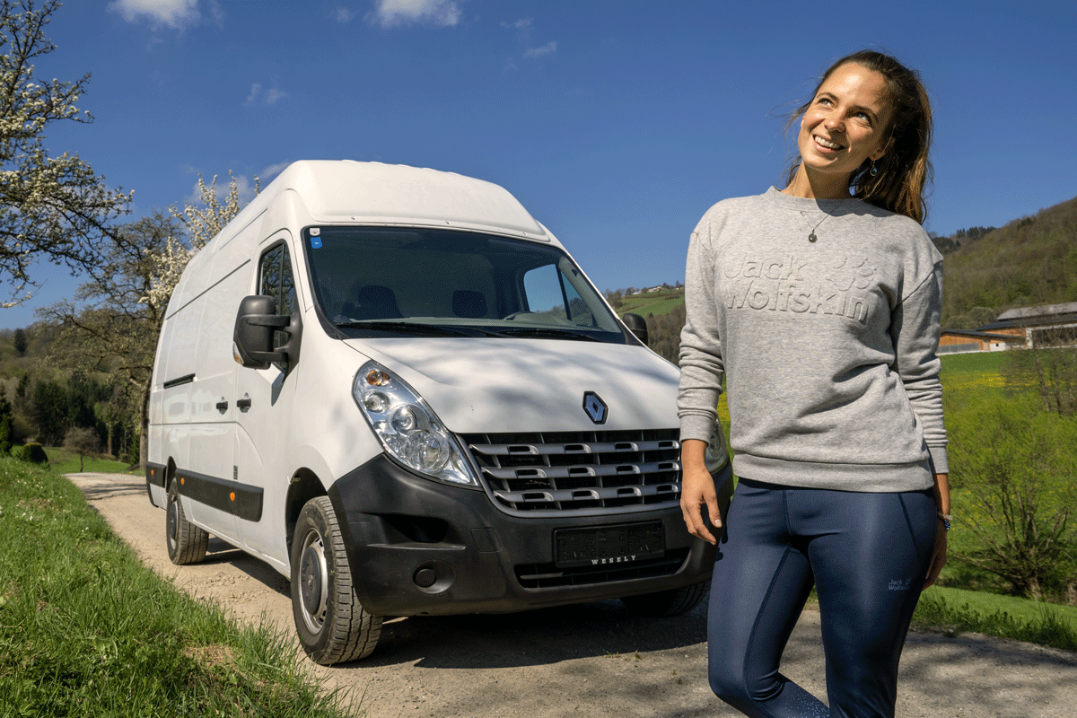 Laura Horvat wird unseren Camperbus in den nächsten Monaten ausbauen
